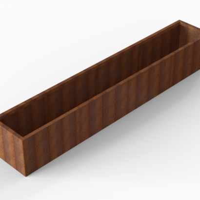 Plantenbak Module+ Corten 360x60x56 cm