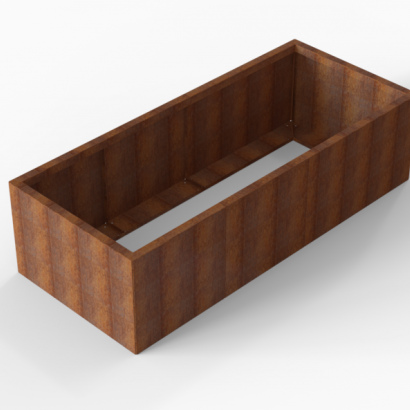 Plantenbak Module+ Corten 210x90x56 cm