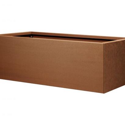 Bloembak vlak - CORTEN 60X210X60