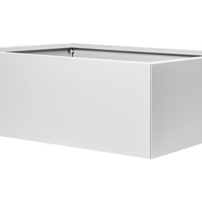 Plantenbak Vlak Wit 180x120x60 cm