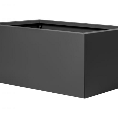 Bloembak vlak-  ANTRACIET 60X90X40