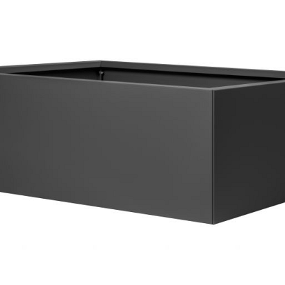 Plantenbak Vlak Antraciet 180x90x40 cm