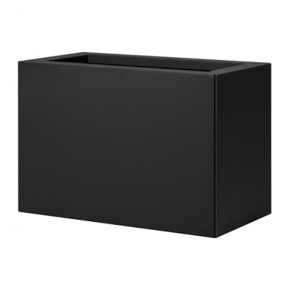 Plantenbak Vlak Grafietzwart 60x30x60 cm