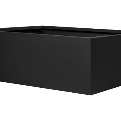 Bloembak vlak - GRAFIET ZWART 210x300x40