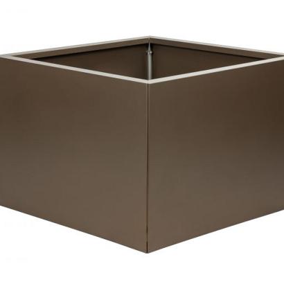 Plantenbak Vlak Supra Bruin 60x60x60 cm