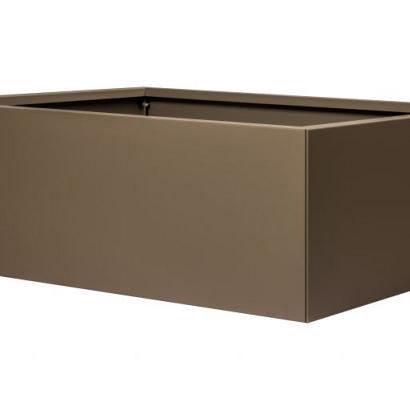 Plantenbak Vlak Supra Bruin 300x120x40 cm