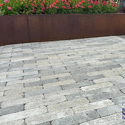 Stonique trommel waalformaat 7 cm oud heeg