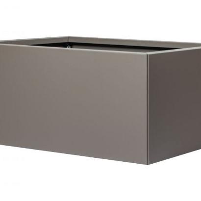 Plantenbak Vlak Taupe 90x60x60 cm