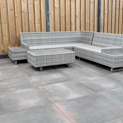 Solido Ceramica 30MM Metal Oxide tegel 60x60x3 cm.