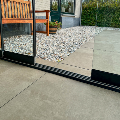 Metropole 20MM Beige tegel 80x80x2 cm.