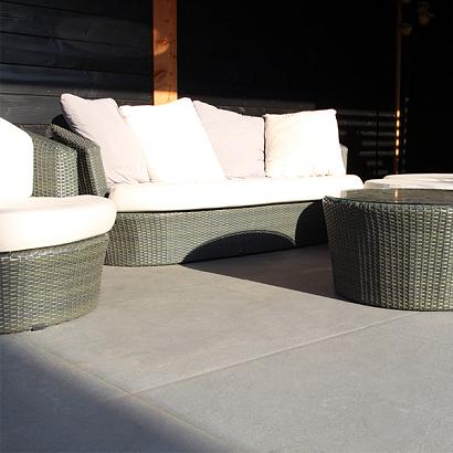 Verano 20MM Black tegel 90x90x2 cm. UITLOPEND