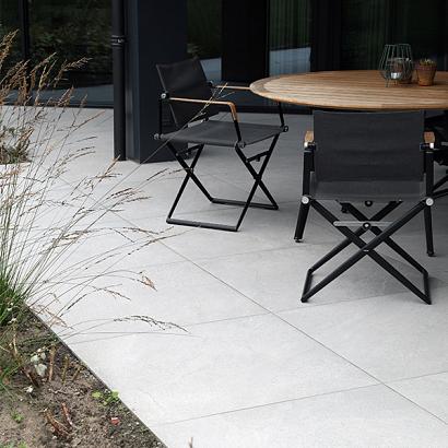 Verano 20MM Grey tegel 90x90x2 cm. UITLOPEND