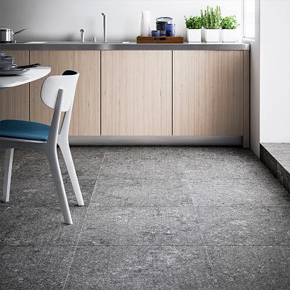 Conception 20MM Ruvido grigio tegel 60x60x2 cm.