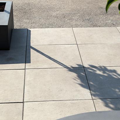 Solido Ceramica 30MM Cemento Taupe tegel 60x60x3 cm.