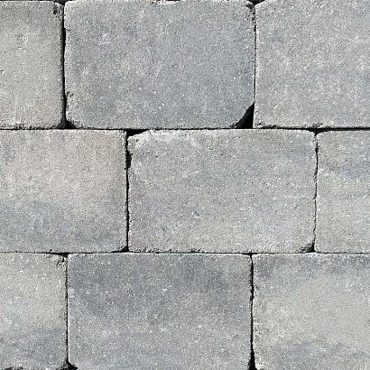 Pebblestones Plus | Grijs/Zwart | 20x30x6 cm