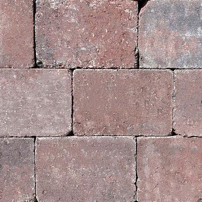 Pebblestones Plus | Rood/Bruin | 20x30x6 cm