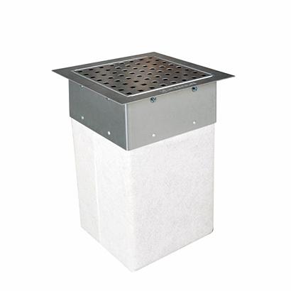 Infiltratie put rooster verzinkt | Hydroblob | IP15 VS | 25x25x35 cm