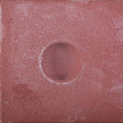 Knikkerpottegel | Rood | 30x30x6 cm