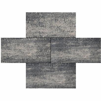 Cottage Stones | Somerset | Grijs/Zwart | Geïmpregneerd | 30x60x4 cm