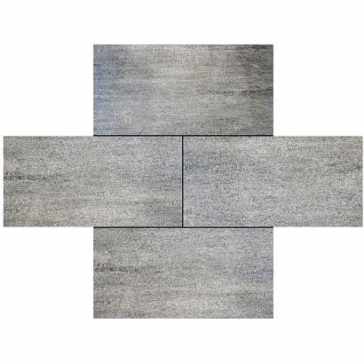 Cottage Stones | Kent | Wit/Grijs | Geïmpregneerd | 30x60x4 cm