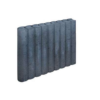 Rondo Palissadeband | Zwart | 50x8x50 cm