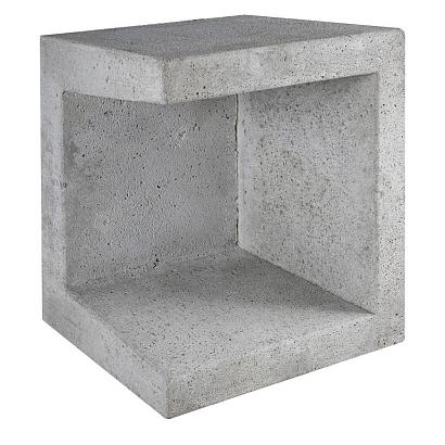 U-Element Hoek | Grijs | 40x40x50 cm