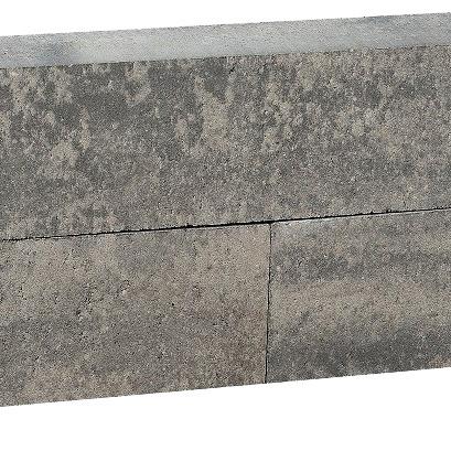 Forto Walling | Grijs/Zwart | 60x10x10 cm
