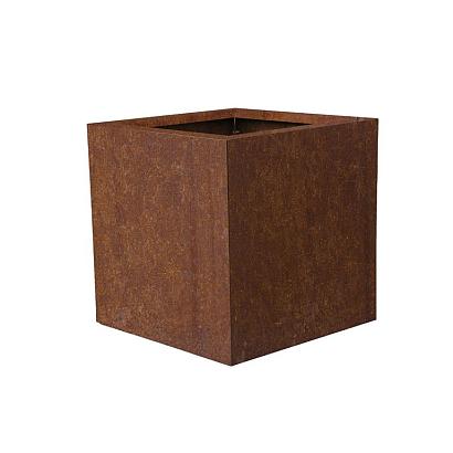 GL Bloembak | Cortenstaal | 60x60x60 cm