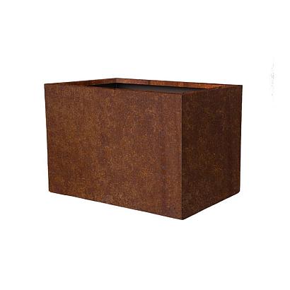 GL Bloembak | Cortenstaal | 90x60x60 cm