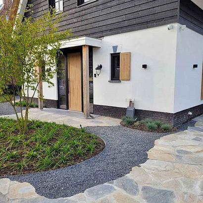 Natuursteen | Kwartsiet Glacier Grey Blue | Grijs/Blauw | Dikte: 3 cm | Flagstones