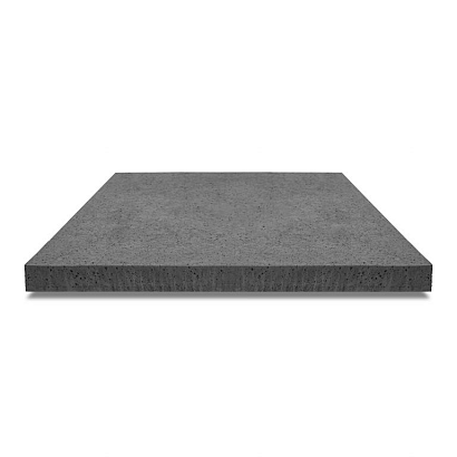 ArtiStone tegel zonder facet, gewapend 120x120x7 Antraciet