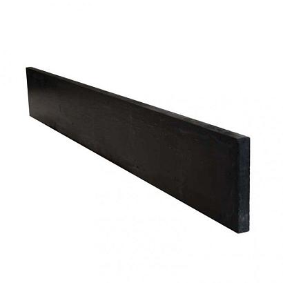 Betolux | Betonplaat  | Antraciet ongecoat | 184x25x3,5 cm