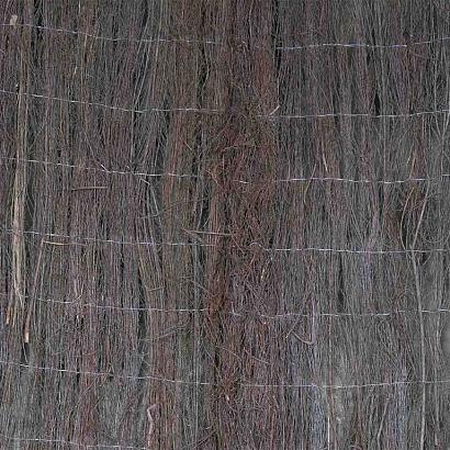 Natuurlijke schutting | Heidemat ca. 1,5cm dik | Bruin | 500x200 cm