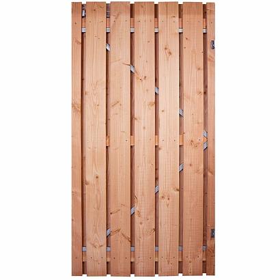 Deur met stalen frame | Red Class | Geïimpregneerd | 100x195 cm