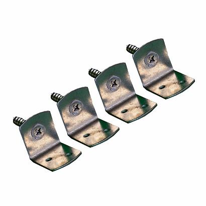 L-beslag t.b.v. houten paal | 4 stuks