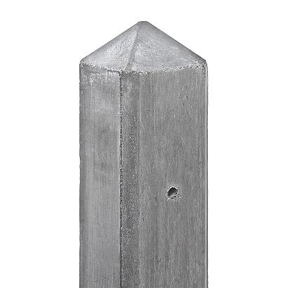 Betolux | Betonpaal T-paal | Grijs ongecoat | 280x10x10 cm