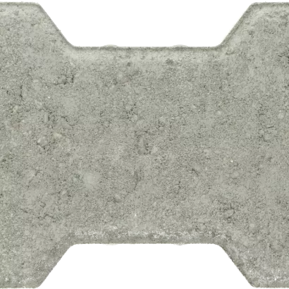 Basicstone H-verbandsteen 20x16,4/11,7x8 normaal facet grijs 1000 KOMO PL1