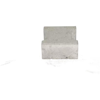 Basicstone H-verbandsteen 20x16,4/11,7x8 normaal facet grijs KOMO PL2