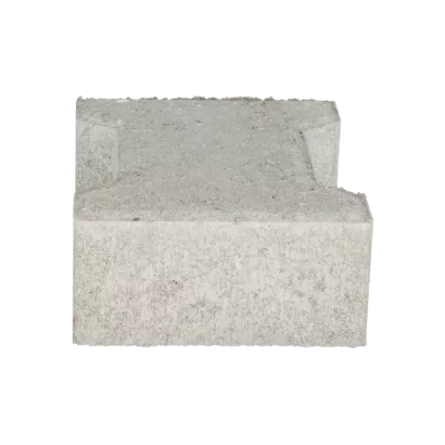 Ecotop Base H-verbandsteen 20x16,4/11,7x8 normaal facet grijs KOMO PL2