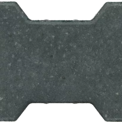 Ecotop Base H-verbandsteen 20x16,4/11,7x8 normaal facet antraciet KOMO PL2