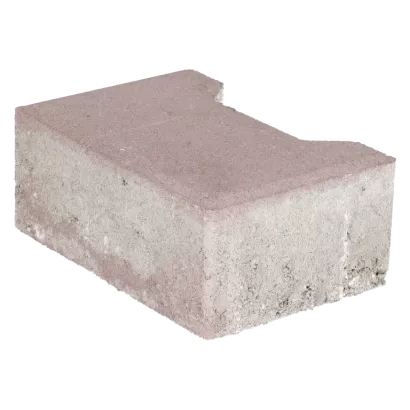 Ecotop Base Randsteen 20x13,4/11,5x8 normaal facet heidekleur KOMO PL2