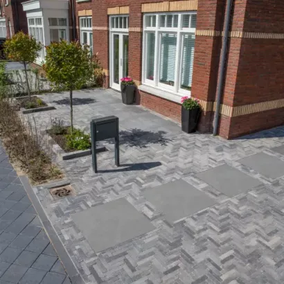 Schellevis Oudhollands Tegel 100x100x5 Antraciet