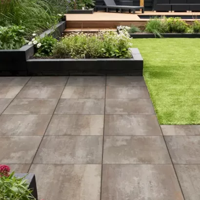 Serenio 60x60x4 Bruin grijs nuance