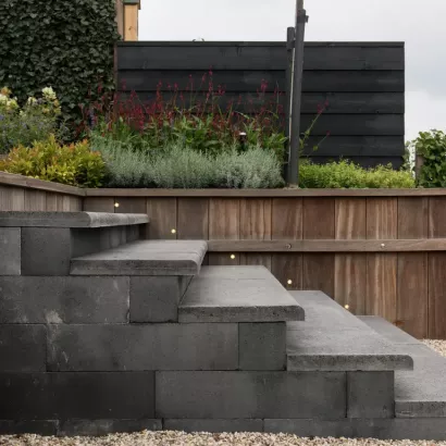 Wallblock New 15x15x60 Antraciet