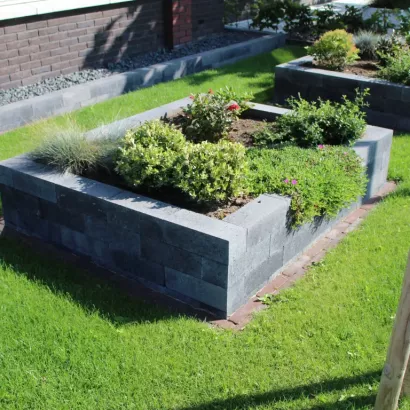 Wallblock New 12x10x30 Antraciet