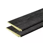 Excellent/Elegant Achterwand Zwart Zweeds Rabat 580cm