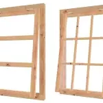 Excellent/Elegant Uitzetraam Compleet Douglas (losse roedes)