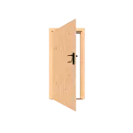 Excellent/Elegant Enkele Deur Douglas Dicht  Rechtsdraaiend