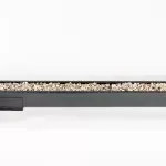 Top Stone 100/100 Lijngoot - Zwart (Aluminium) 100cm