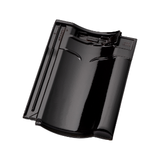 VHV Vario dakpan zwart verglaasd